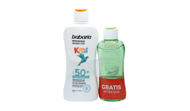 BABARIA KIDS PROTECTOR SOLAR SPF50+ RESISTENTE AL AGUA 200ML + BALSAMO AFTER SUN 1U