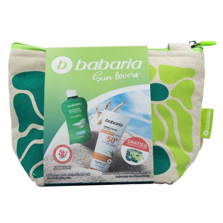 Babaria päikesekaitse näokreem SPF50+ 75ml + päevitusjärgne palsam 1U