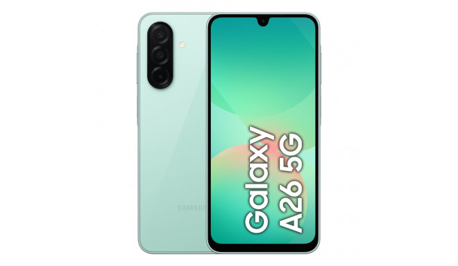 Samsung Galaxy A26 17 cm (6.7") Hybrid Dual SIM Android 15 5G USB Type-C 6 GB 128 GB 5000 mAh Mint c