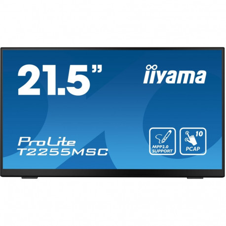 iiyama ProLite T2255MSC-B1 arvutimonitor 54.6 cm (21.5") 1920 x 1080 pikslit Full HD LCD puuteekraan