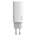 Baseus GaN2 Lite laadija USB-C | 65W valge