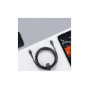 USB-C to USB-C Braided Cable 0.9m 60W, USB2.0 CB-CD45 by Aukey Black