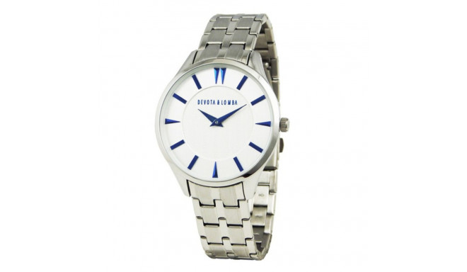 Men's Watch Devota & Lomba DL012M-01WHITE (Ø 40 mm)