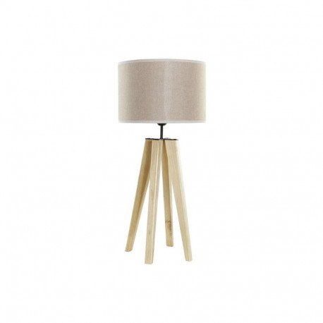 Laualamp DKD Home Decor Beež Puit Pruun 220 V 50 W 30 x 30 x 69 cm