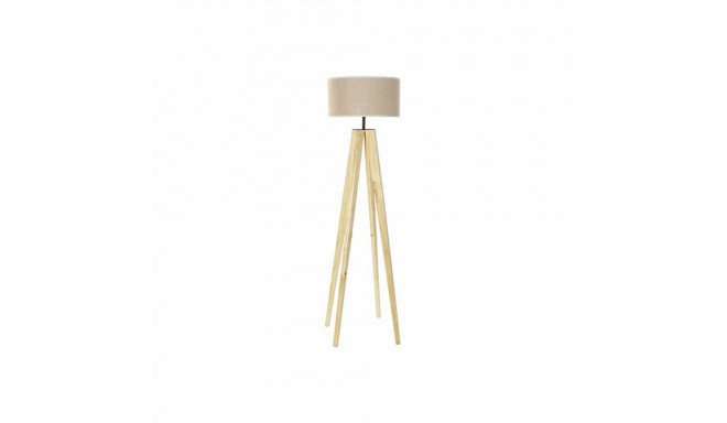 Grīdas lampa DKD Home Decor Brūns Bēšs Daudzkrāsains Koks 50 W 220 V 40 x 40 x 148 cm