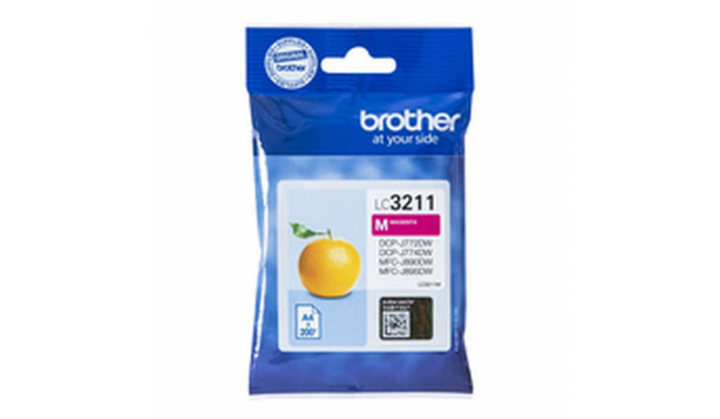 Originaalne Tindikassett Brother LC3211M Fuksiinpunane