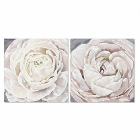 Maal DKD Home Decor Lill (80 x 3 x 80 cm) (2 Ühikut)