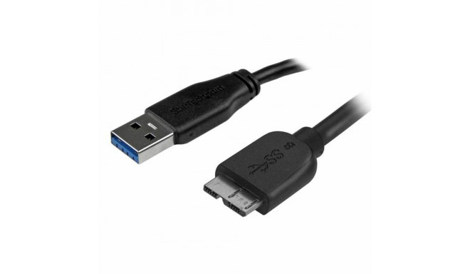 USB-kaabel-Mikro USB Startech USB3AUB50CMS         Must