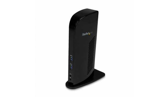 USB Hub Startech USB3SDOCKHD Black 20 W