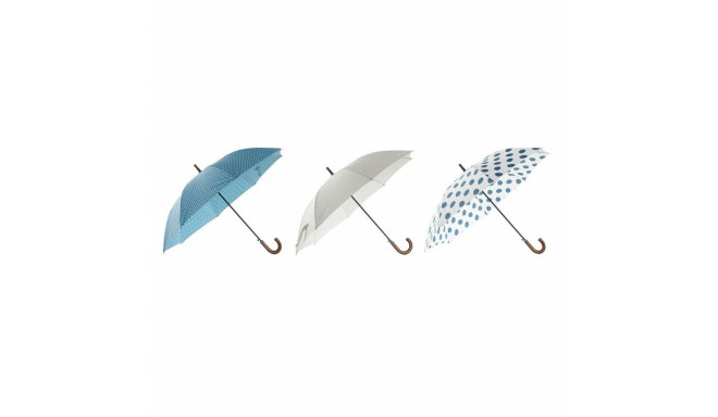 Зонт DKD Home Decor Синий Белый 3 Предметы