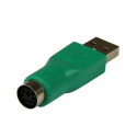 PS/2-USB adapter Startech GC46MF               Roheline
