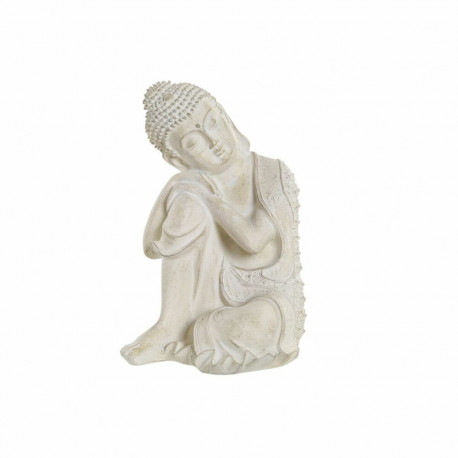 Dekoratīvās figūriņas DKD Home Decor Pelēks Buda Sveķi (17 x 17 x 26 cm)