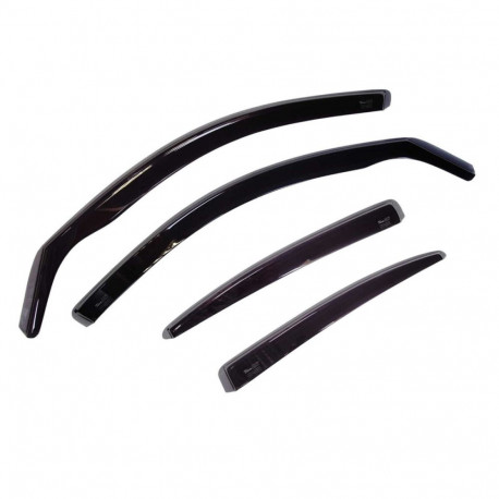 Wind deflector HEKO HO27245 4 Pieces Frontal Rear