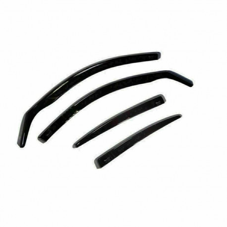 Wind deflector HEKO HO20136 Frontal 4 uds Rear