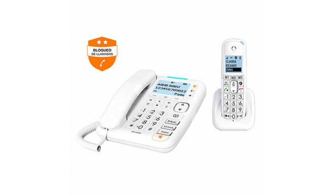 Wireless Phone Alcatel XL785 White Blue Multicolour