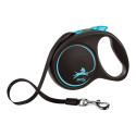 Koerarihm Flexi BLACK DESIGN 5 m Sinine Suurus S