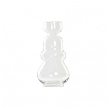 Vase DKD Home Decor Crystal Transparent Modern (14 x 14 x 30 cm)