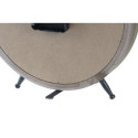 Zegar stołowy DKD Home Decor Naturaalne MDF Valge Raud (24 x 5 x 30 cm)