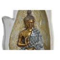 Dekoratiivkuju DKD Home Decor Hall Kuldne Buddha Vaik (10 x 7,2 x 20,9 cm) (2 Ühikut)
