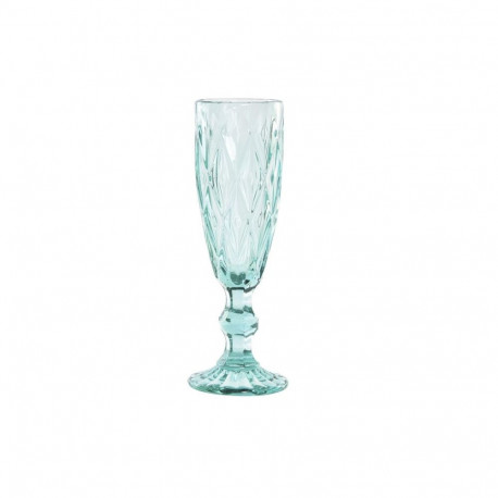 Wineglass DKD Home Decor Crystal Turquoise (150 ml)