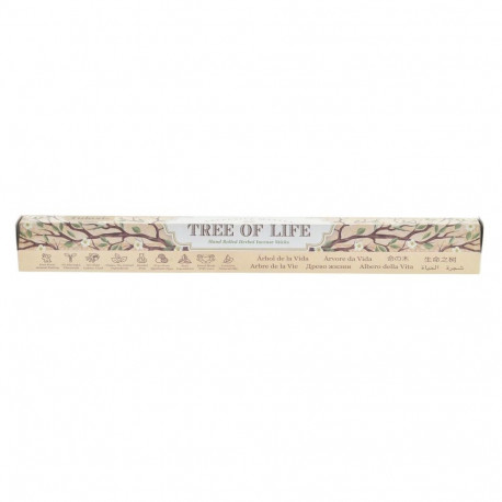 Vīraks DKD Home Decor Tree Of Life Gaiši brūns (25 x 8,5 x 6 cm) (15 pcs)