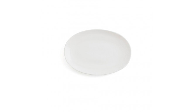 Serving Platter Ariane Ceramic White (Ø 21 cm)