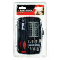Mitme otsikuga kruvikeeraja Black & Decker a7062-xj