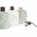Дозатор мыла DKD Home Decor Стеклянный ABS 350 ml (8 x 8 x 14 cm) (3 штук)