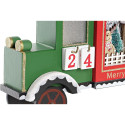 Advent Calendar DKD Home Decor Lorry LED Light MDF Wood (31 x 9 x 20 cm)