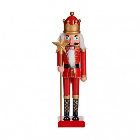 Dekoratiivkuju Punane Pähklipurustaja 21,5 x 81 x 16 cm Plastmass