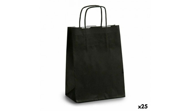 Paberkott Pincello 18242 18242 Must 18 x 8 x 31 cm 18 x 30 x 0,2 cm (25 Ühikut)