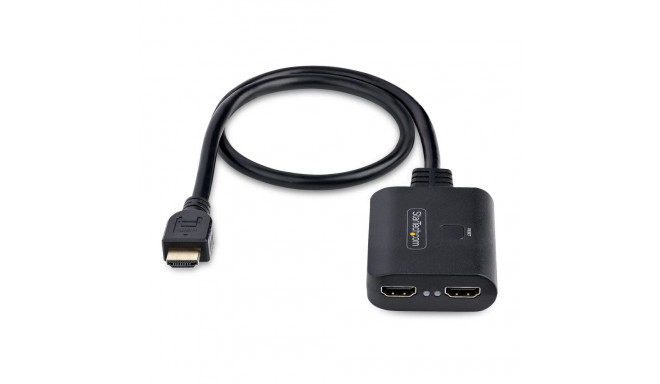 HDMI Cable Startech HDMI-SPLITTER-4K60UP Black
