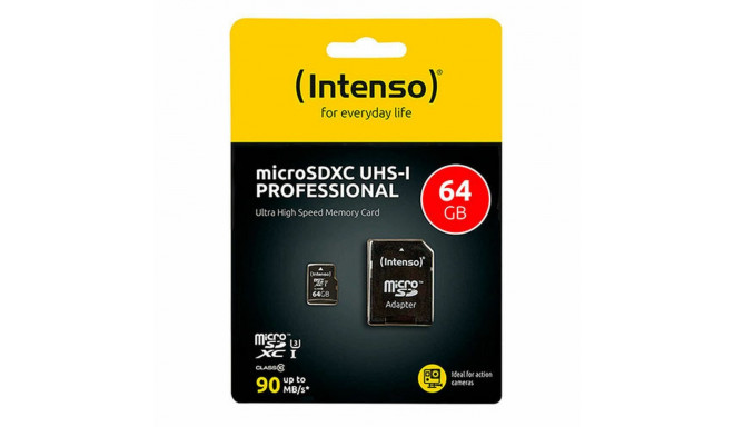 Micro SD Card INTENSO SDXC 64GB