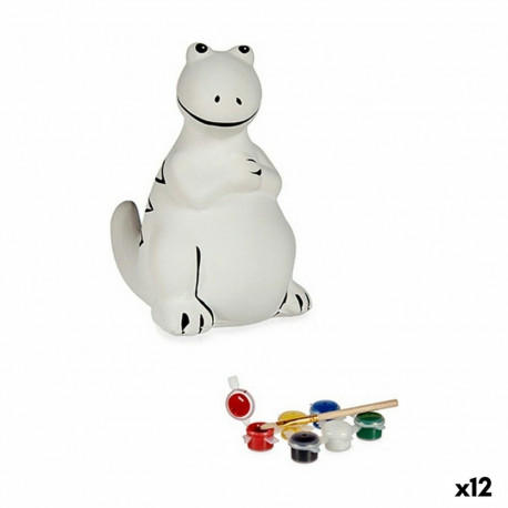 Paint Your Own Money Box Pincello BS435 BS435 Ceramic Dinosaur 8,5 x 13,2 x 11 cm 10 x 13,2 x 8 cm (