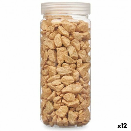 Dekoratīvie akmeņi Bēšs 10 - 20 mm 700 g (12 gb.)