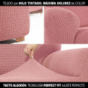 Cover for chaise longue with short left arm Sofaskins NIAGARA 210 - 340 cm - Yellow