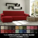 Pārsegs atpūtas krēslam ar īsu kreiso roku Sofaskins NIAGARA 210 - 340 cm - Dzeltens