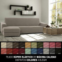 Cover for chaise longue with short left arm Sofaskins NIAGARA 210 - 340 cm - Yellow