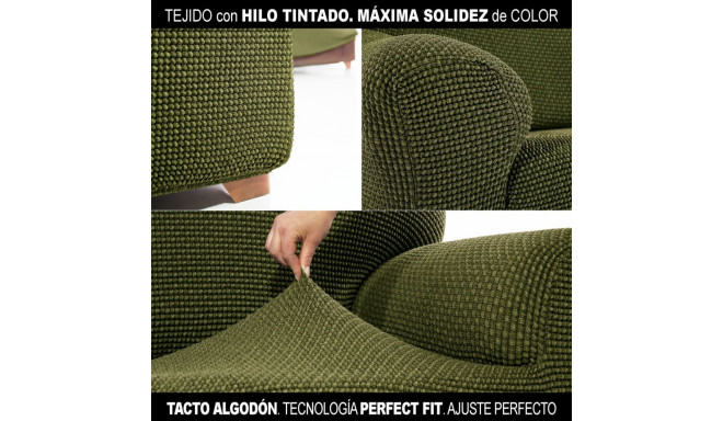 Atpūtas krēsla pārvalks ar īsu labo roku Sofaskins NIAGARA 210 - 340 cm - Gaiši Rozā