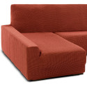 Cover for chaise longue with long left arm Sofaskins NIAGARA 210 - 340 cm - Coral