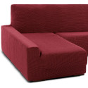 Cover for chaise longue with long left arm Sofaskins NIAGARA 210 - 340 cm - Coral