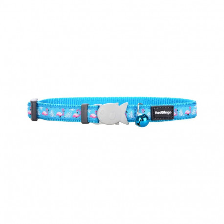 Cat Collar Red Dingo Flamingo 20-32 cm Turquoise