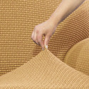 Cover for chaise longue with long left arm Sofaskins NIAGARA 210 - 340 cm - Coral