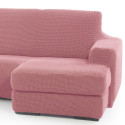 Atpūtas krēsla pārvalks ar īsu labo roku Sofaskins NIAGARA 210 - 340 cm - Gaiši Rozā