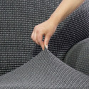Cover for chaise longue with long left arm Sofaskins NIAGARA 210 - 340 cm - Coral