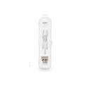 Case Pieces of Cutlery Travel Transparent (48 Units)