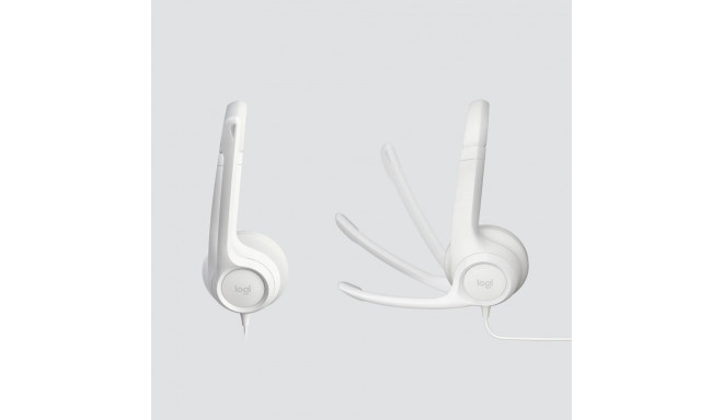 Kõrvaklapid Logitech H390 Valge