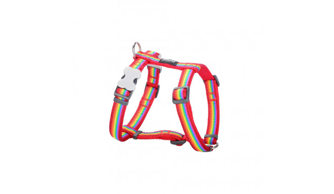 Dog Harness Red Dingo STYLE RAINBOW 36-54 cm 30-48 cm