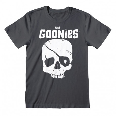 Lühikeste varrukatega T-särk The Goonies Skull and Logo Grafiithall - XL