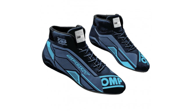 Racing Ankle Boots OMP SPORT Black/Blue 45
